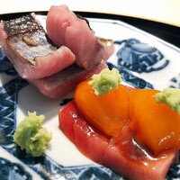 御料理 ふじ田 - トロ卵＆炙りニシン