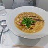 つるとんたん TOP CHEFS - 餡かけ玉子とじ黒七味風味のおうどん（\1,180）