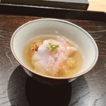 御料理 ふじ田 - キンキのおこげ雑炊