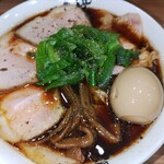 麺屋 丈六 - 中華そば(大) ＋肉増し＋味付半熟煮玉子