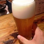 中華そば 高松食堂 - 生ビール