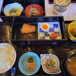 富士屋ホテル - 和朝食の膳。