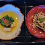富士屋ホテル - 小鉢、二種。