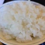 富士屋ホテル - ご飯は福島産 天のつぶ。