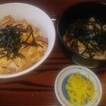 竹亭 - 親子丼セット