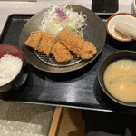 Tonkatsu Nagata En - ヘレカツ定食1,200円(税別)