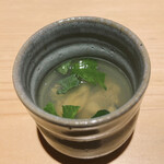 鮨処 やまと - アサリ汁