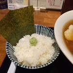 麺とおばんざいとお酒のお店 佳什 - 海苔わさびご飯