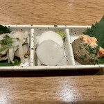 Totogura Nemuro - 前菜