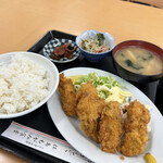 もがみ食堂 - カキフライライス