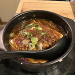 浜焼きと串カツ 海鮮居酒屋 波平 - 激辛マーボー豆腐