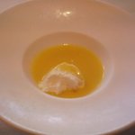 ﾄｳﾓﾛｺｼの冷製ｽｰﾌﾟとﾘｺｯﾀﾁｰｽﾞの添え☆