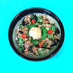 はびきのうどん - 夏季限定！新メニュー!たっぷりの大根おろしとその他の具材が冷たいだしとからみ合ったヘルシーな一品