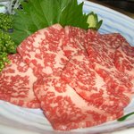 焼肉大和 - 牛肉の刺身