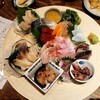 四十八漁場 - 料理写真:貝類はかなり薄い。