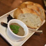 ワインバー バッカス - 鶏白レバーペースト（６５０円）２０２３年４月