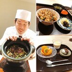 御料理 ふじ田 - あなご土鍋ご飯、甘味