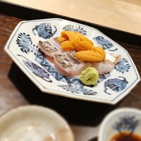 御料理 ふじ田 - タチウオ＆ウニ