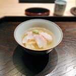 御料理 ふじ田 - お凌ぎ：キンキのおこげ雑炊