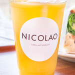 NICOLAO Coffee And Sandwich Works - オレンジジュース