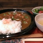 太郎茶屋鎌倉 - 彩り野菜カレーのランチ980円（'13.07）