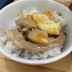 Ramen Haneton - オリジナル丼(焼豚+半煮卵+スープ)