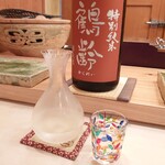 すし いわお - 鶴齢 特別純米