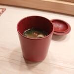 すし いわお - のどぐろのあら汁