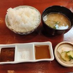 Kushiage Konoha - 定食のご飯部分