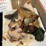 わ楽 - ブリ照り焼き　身をほぐしました