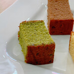 カフェドゥスヴェニール - 橘花榮光章抹茶カステラ