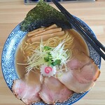 Chuukasoba Jiyuujin - 魚介塩蕎麦　880円