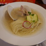 memboushouwatei - はまぐり塩麺(1380円)