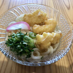 Asutamurando Tokushima Kutsurogikan - とり天ぶっかけうどん