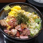 竹末東京Premium - 日替わりチャーシューの肉玉丼