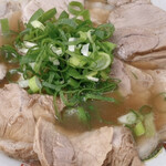 ラーメン さかもと - 肉だらけです