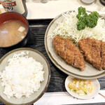 丸和 - ヒレカツ定食1600円税込