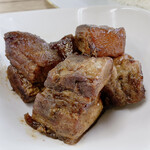 Alisha's grill restaurant - ポークハンバ。メニュー写真とは別物