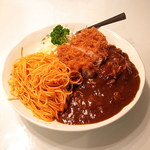 丸山吉平 - ロースカツカレー（2013年7月1日）