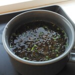 Sanshimai - 黒磯のりのお味噌汁