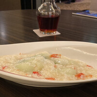 中国料理 彩龍 - タラバ蟹と青梗菜。お気に入り