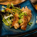飯家 かたばみ - 谷中生姜の豚肉巻き