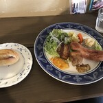 cafe Berg - 料理写真:ミックスセット（1,400円）