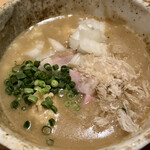 麺処 竹川 - 鶏水炊き屋の濃厚鶏白湯つけ汁