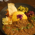 HOXTON CURRY - ２種あいがけカレー　1,500円