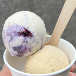 kasiki - ブルーベリー カルダモン、コーヒーサンプーカ(ダブル850円)