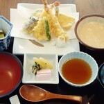 浅草むぎとろ - 天ぷら定食