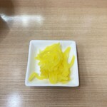 うどん 丼 勝 - タクアン