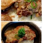 中華蕎麦 とみ田 - 肉付きやわらか軟骨ご飯