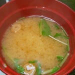 金澤屋牛肉店 - 味噌汁(R5.4.28撮影)